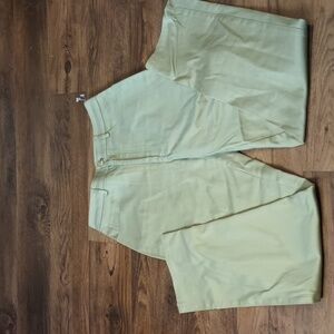 St John Sport Olive High Waisted Straight Leg Trousers PP